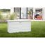 Gartenbox 'FreizeitBox 130' Stahl weiß 134 x 71 x 62 cm