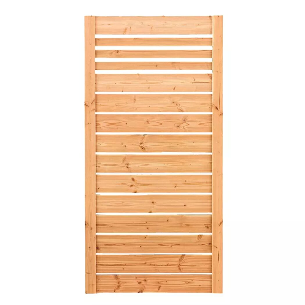 Rettenmeier Outdoor Wood Sichtschutzzaun 'NEO' holzfarben, Douglasienholz 90 x 180 cm