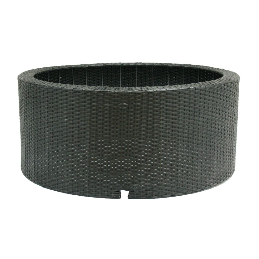 Beckenumrandung 'Decowall Wicker VII'