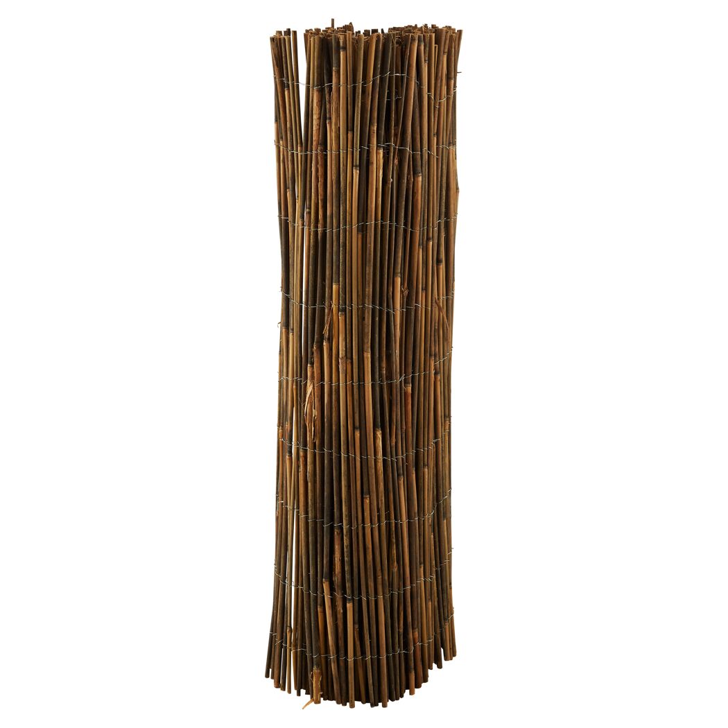 Gerollte Bambusmatte