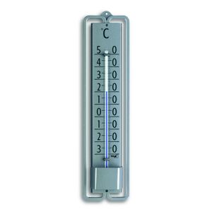 Innen- oder Außenthermometer „Novelli“ silbern 19,5 cm