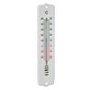Weißes Thermometer, das 24 Grad Celsius anzeigt.