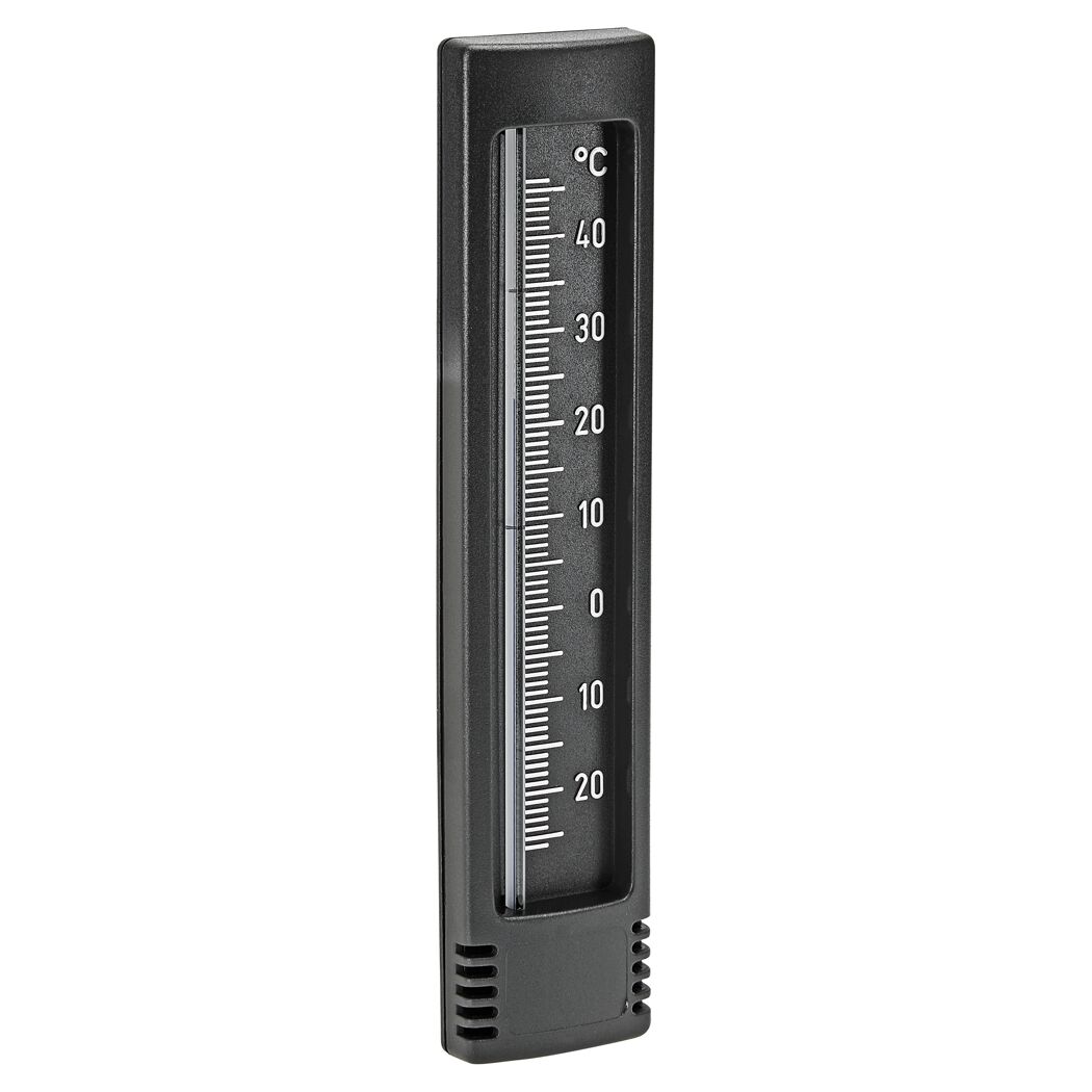 Schwarzes Thermometer