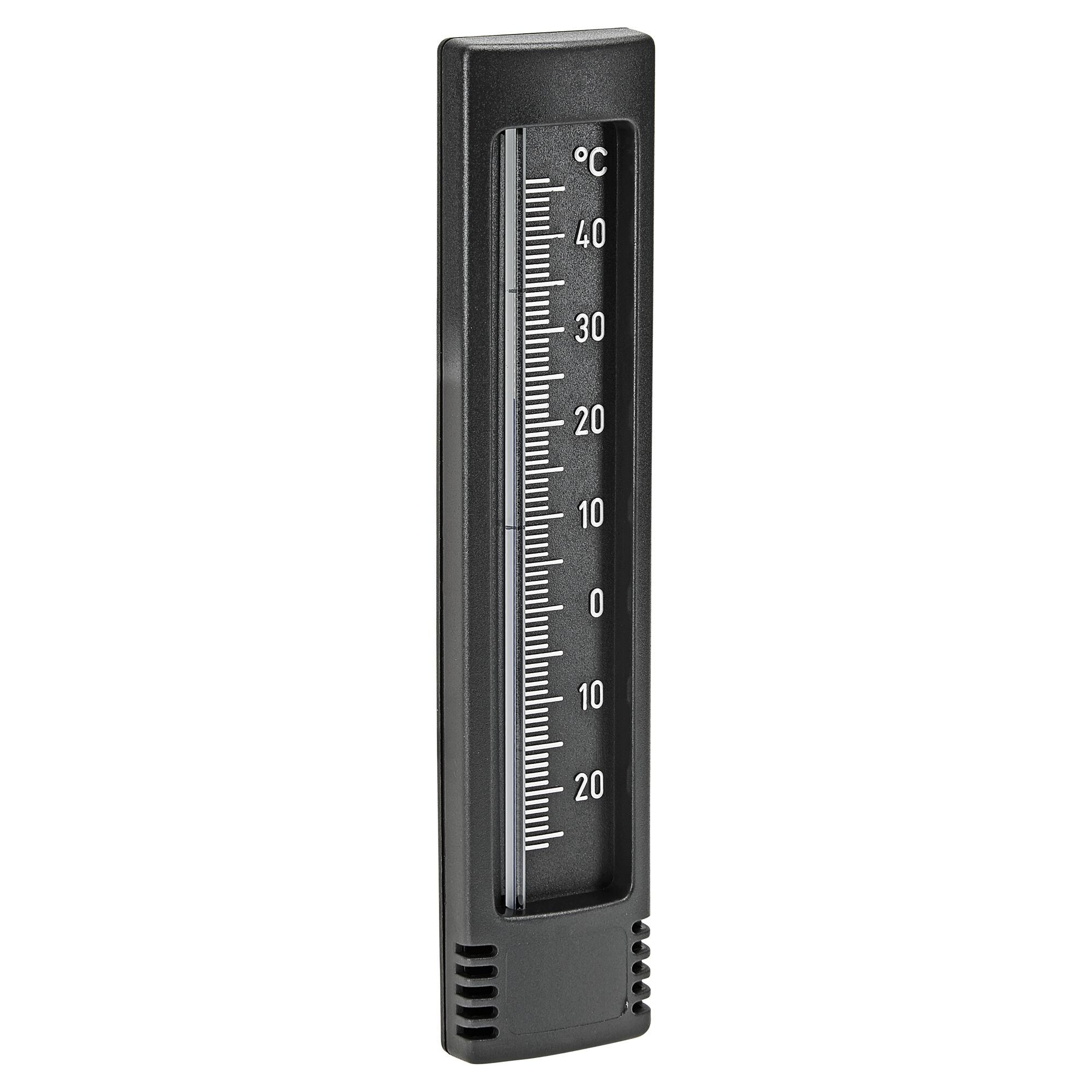 Schwarzes Thermometer