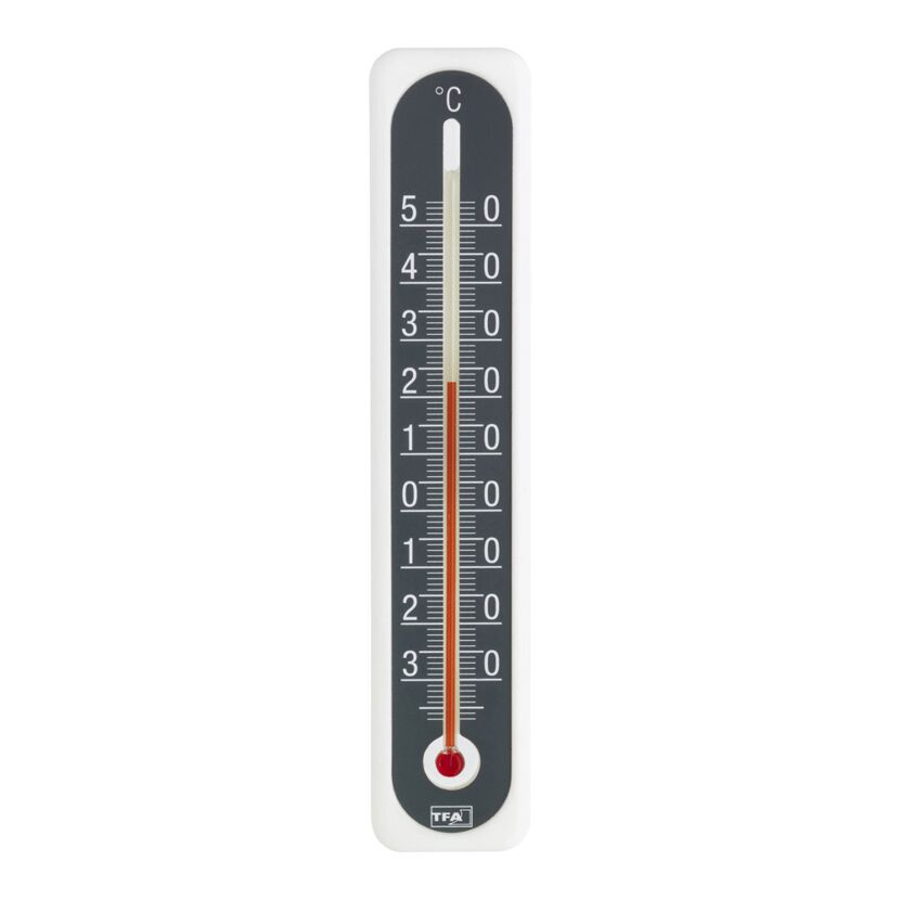 Thermometer mit Anzeige von zwei Grad Celsius