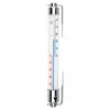 Fensterthermometer mit Metallrahmen