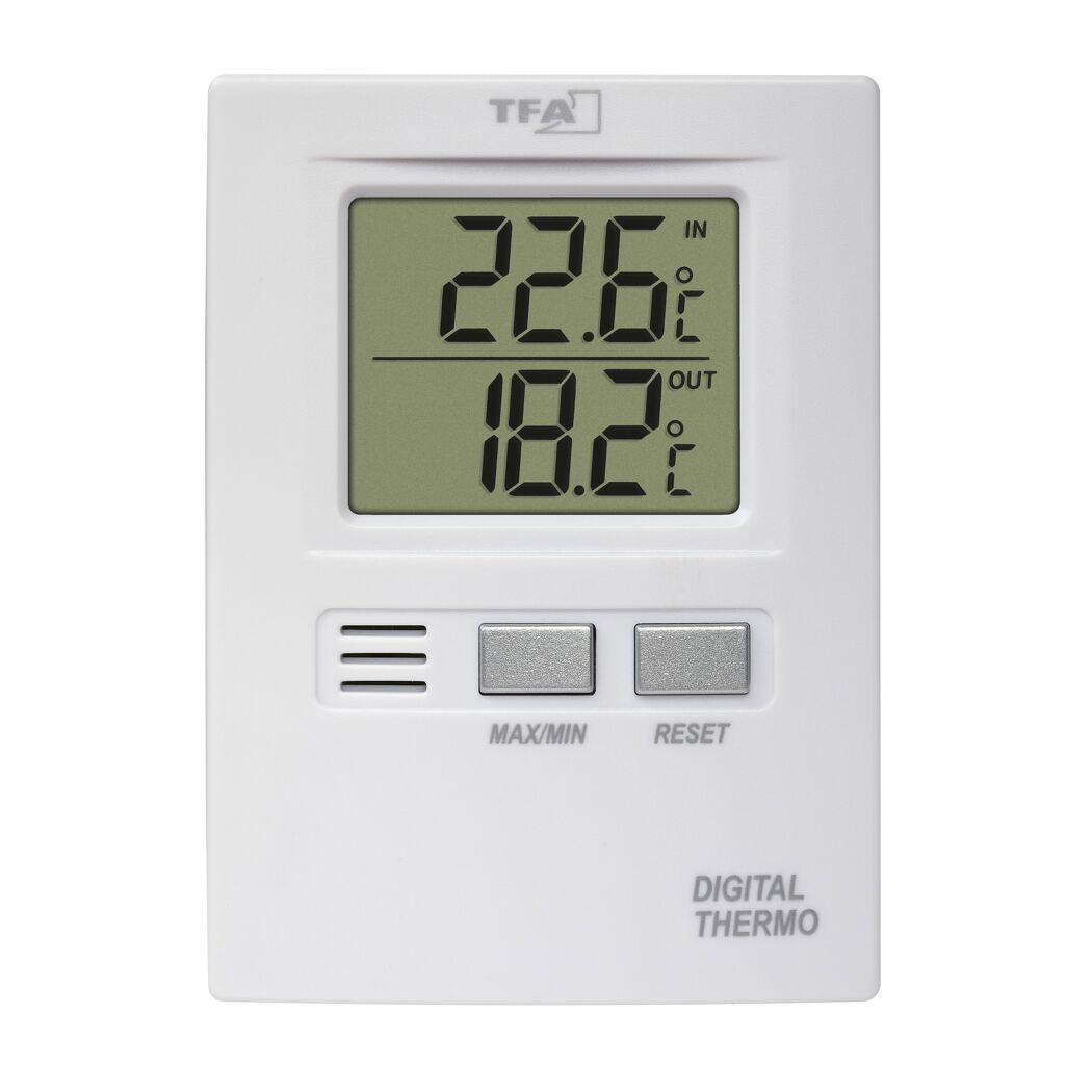Digitales Innen-Außen-Thermometer mit Display