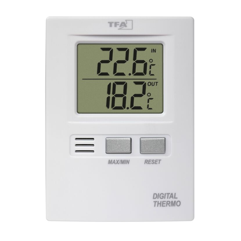 Digitales Innen-Außen-Thermometer mit Display