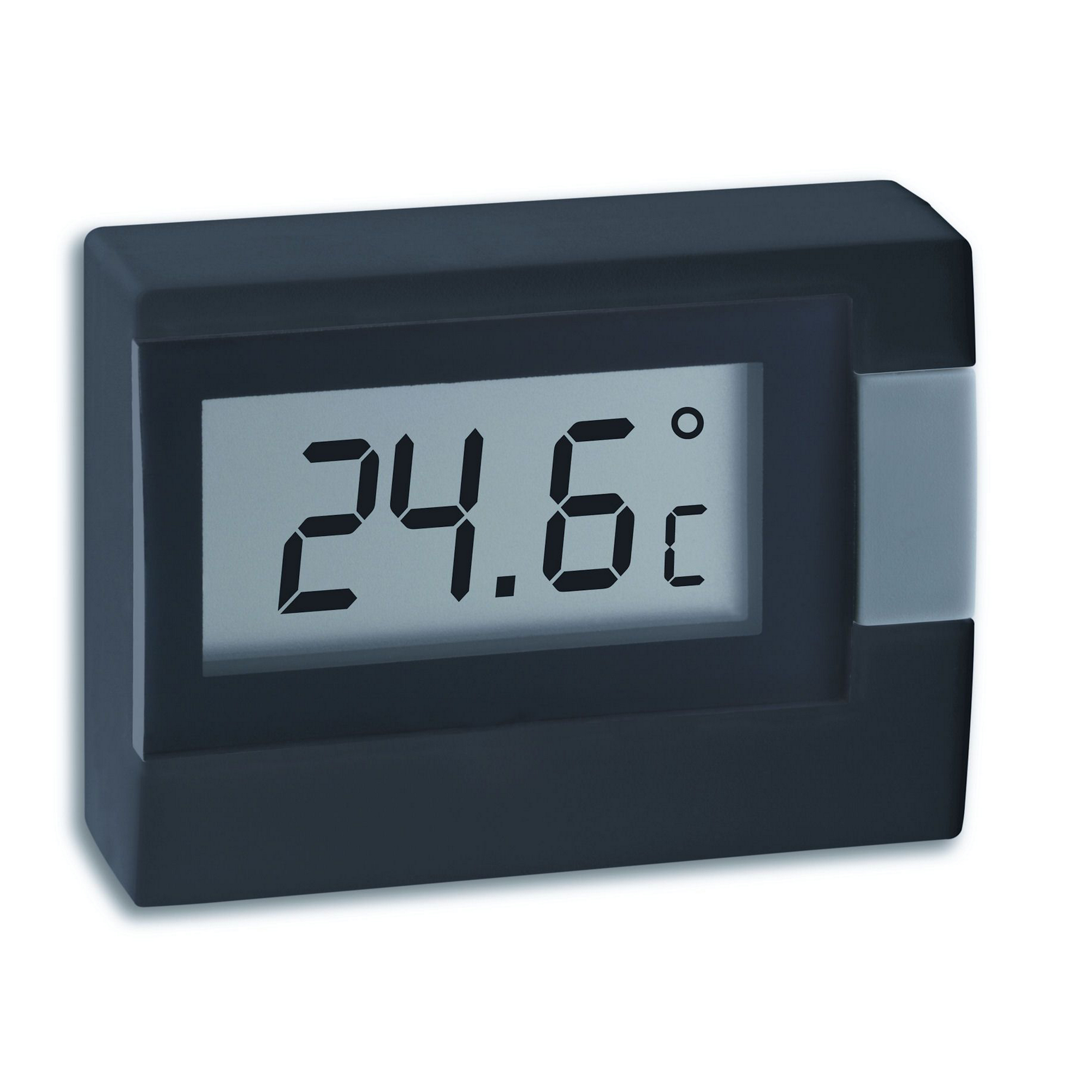 Innenthermometer Kunststoff schwarz 5,4 x 1,6 x 3,9 cm + product picture