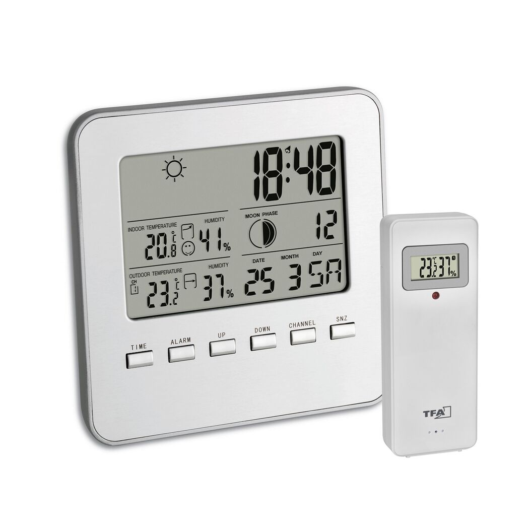 Digitale Funk-Wetterstation mit Außensensor