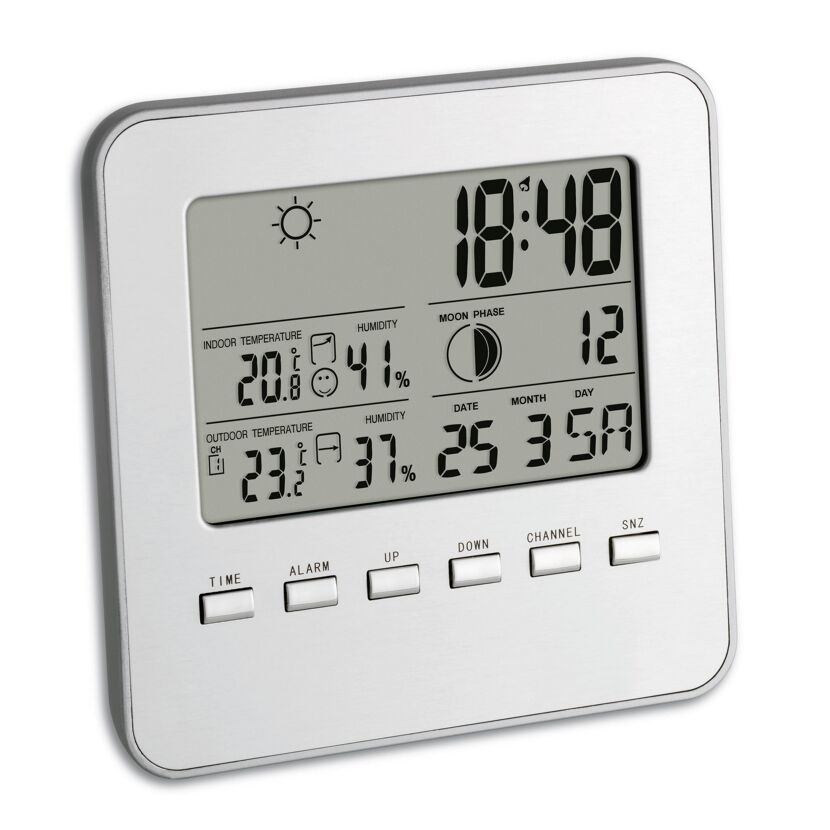 Digitales Thermometer mit Datumsanzeige