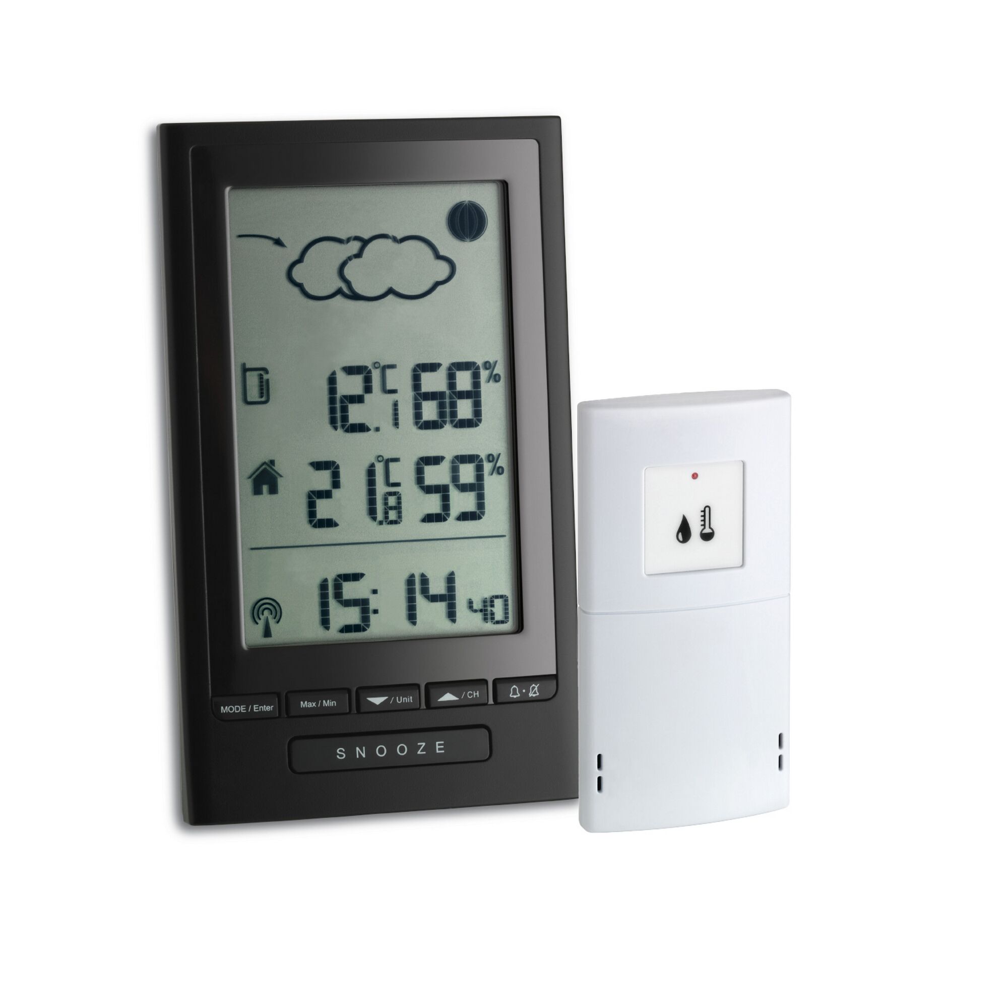 Digitale Funk-Wetterstation mit Außensensor