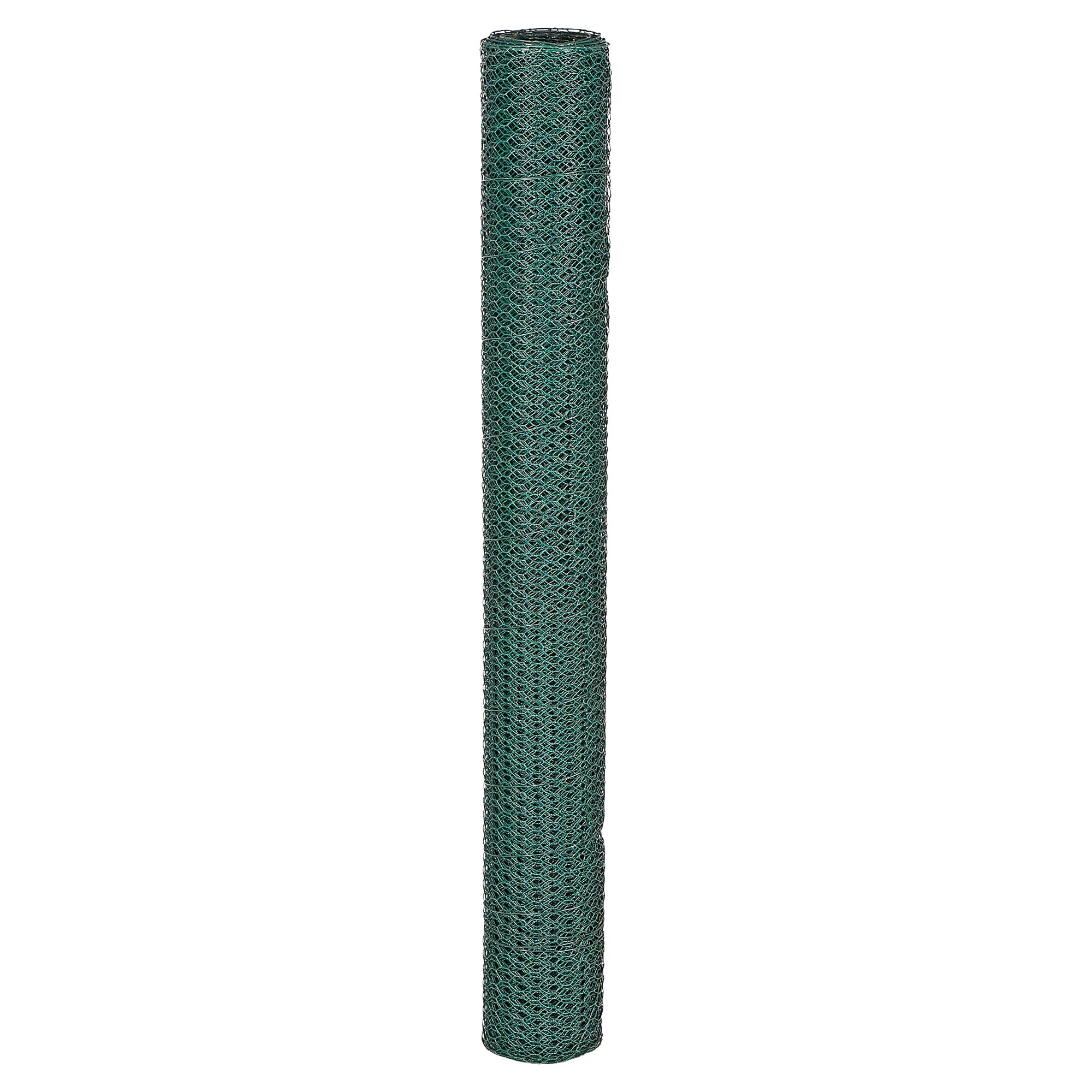 Rolle grünes sechseckiges Drahtgeflecht