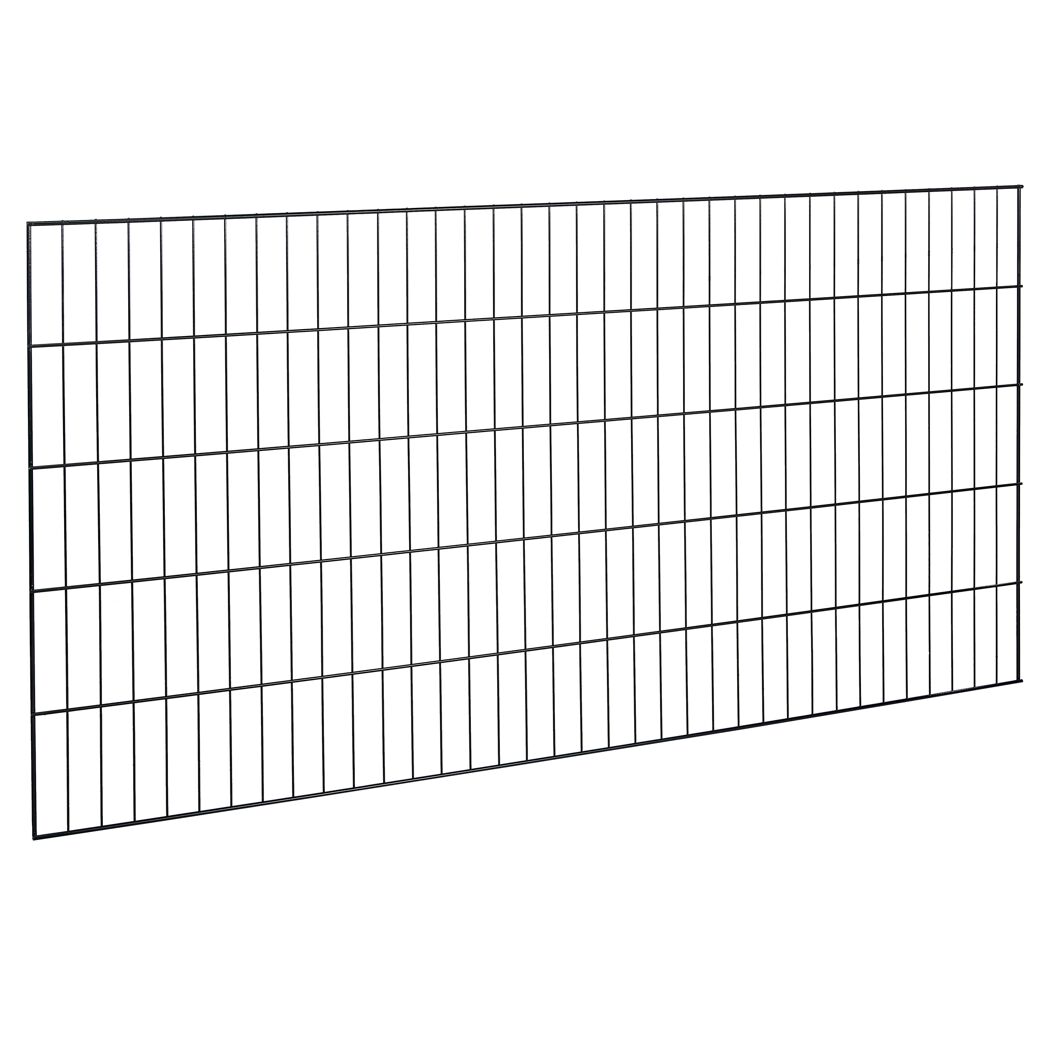 Schwarze Einstabmatte Arne 200 x 100 cm