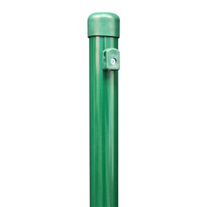 Zaunpfosten für Maschendrahtzaun, grün 200 x 3,4 cm