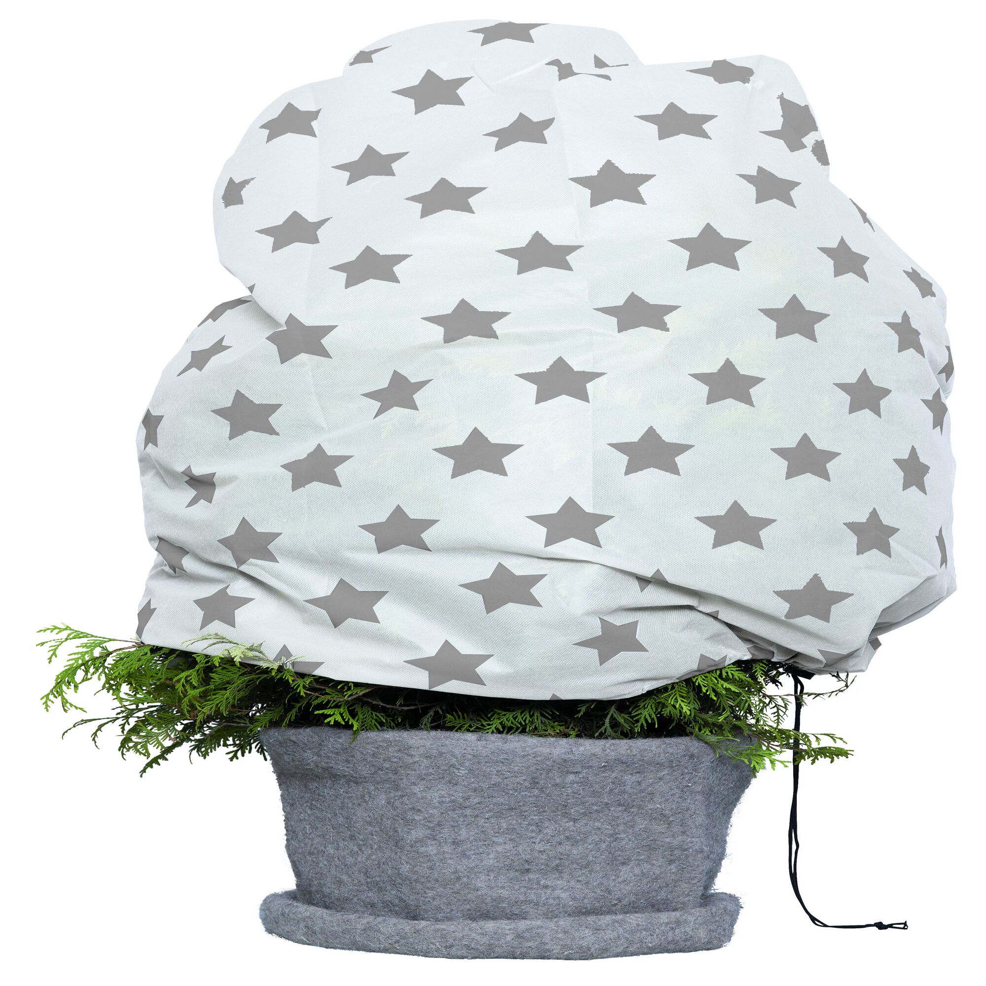 Winterschutzhülle mit Sternenmuster