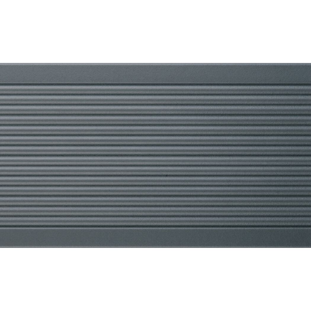 Terrassendiele 'Exklusiv' WPC steingrau 1000 x 145 x 26 mm