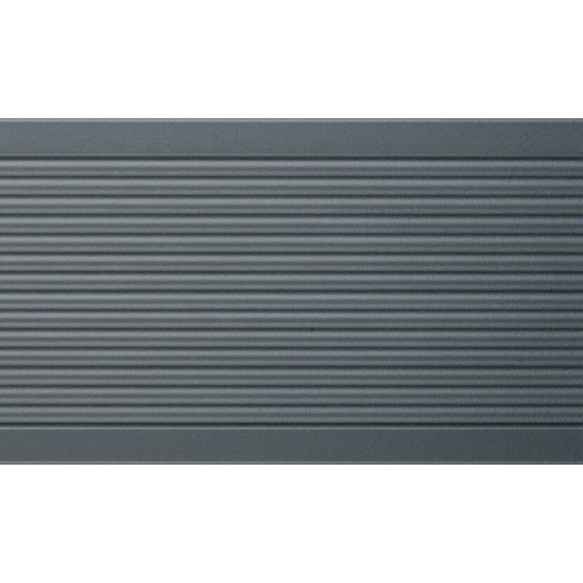 Terrassendiele 'Exklusiv' WPC steingrau 1000 x 145 x 26 mm