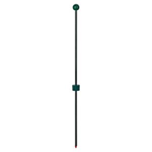 Pinnup-Bodenstab mit Kupplung Glasfiber grün Ø 0,8 x 50 cm