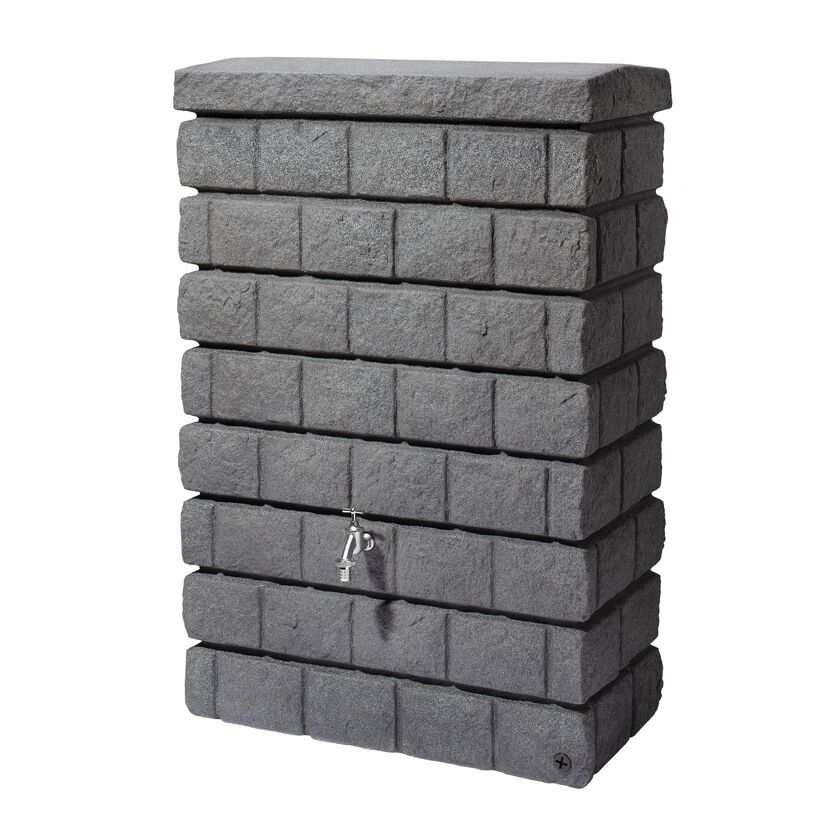 Wandtank 'Rocky Junior' dark granite 300 l