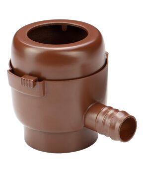 Füllautomat 'Mini' braun, für Fallrohrgrößen 5-6 cm
