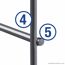 Doppel-/Einstabmatten-Set 'Michl' 20 m x 100 cm anthrazit