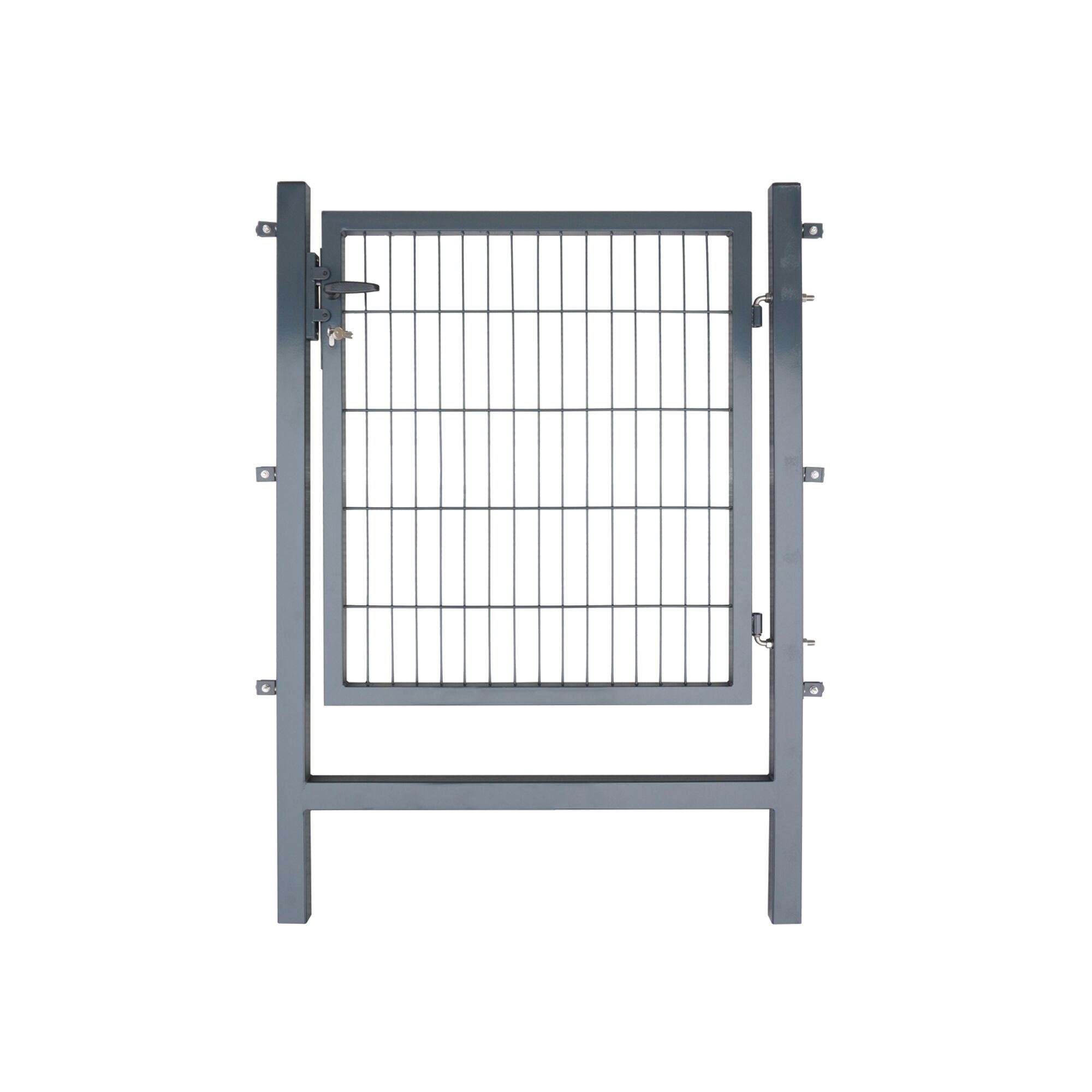 Anthrazitfarbenes Gartentor Easy ARNE