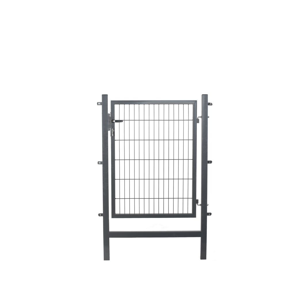Anthrazites Gartentor Easy IVAR