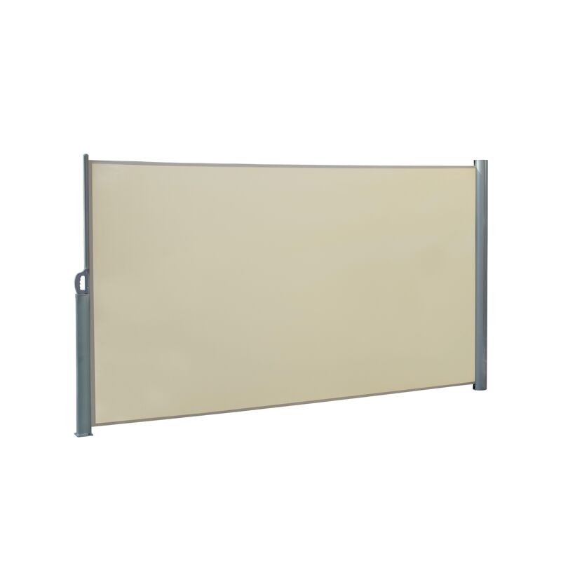 Beige Seitenmarkise