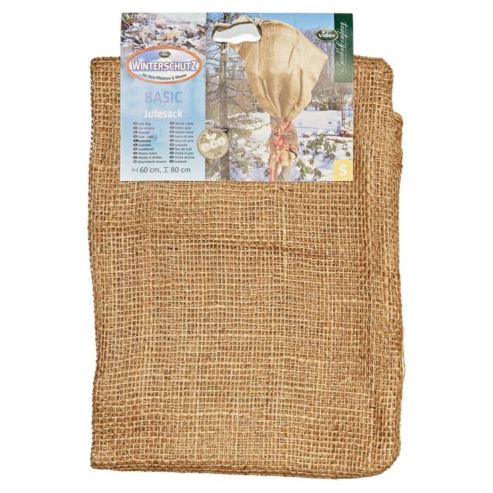 Jutesack "Basic S" natur 80 x 60 cm