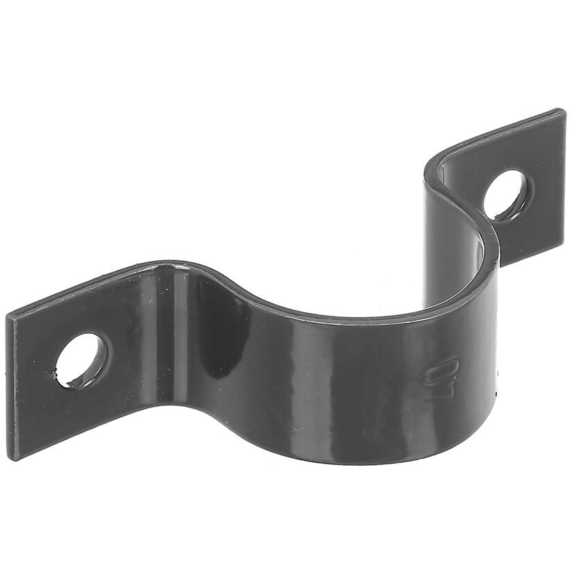 Rohrschelle verzinkt anthrazit-metallic  Ø 38 mm