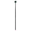 Grüner Fiberglas-Bodenstab mit roter Spitze