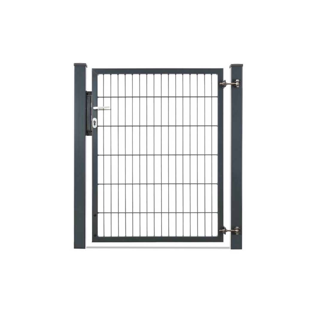 Anthrazitfarbenes Einzeltor Vario Comp 100 x 120 cm