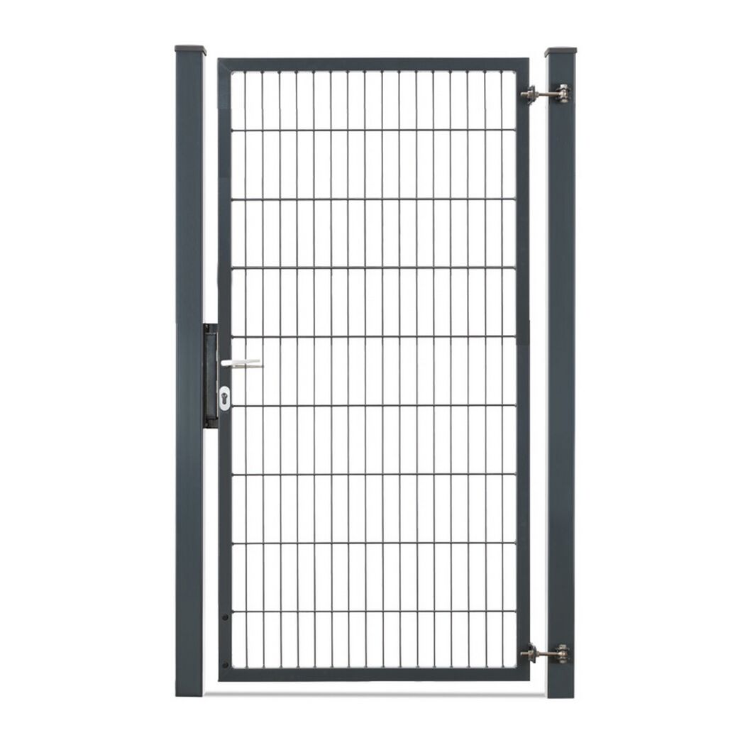 Anthrazites Einzeltor Vario Comp 100 x 180 cm