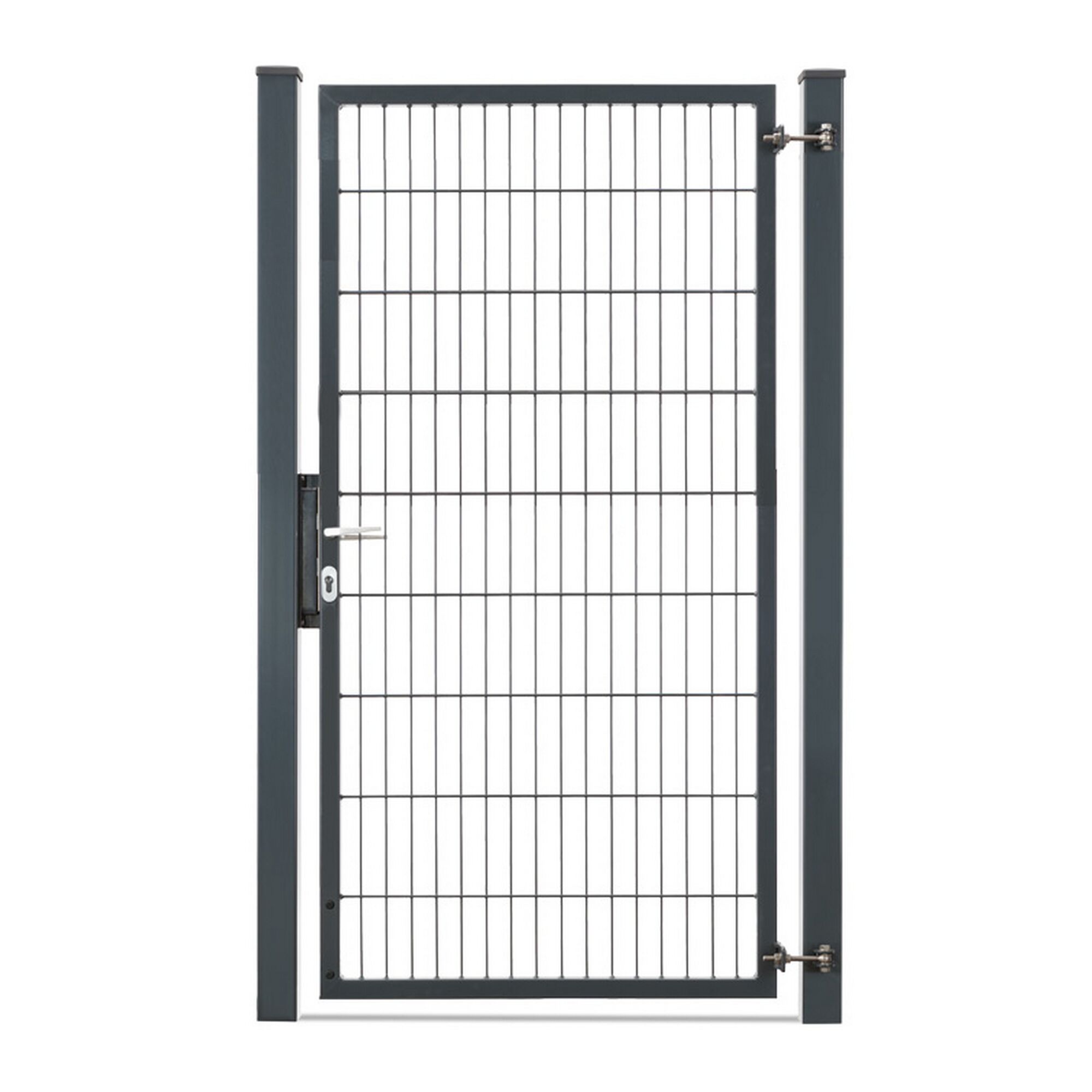 Anthrazites Einzeltor Vario Comp 100 x 180 cm