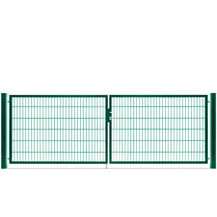 Grünes Doppeltor Vario Comp 356 x 120 cm