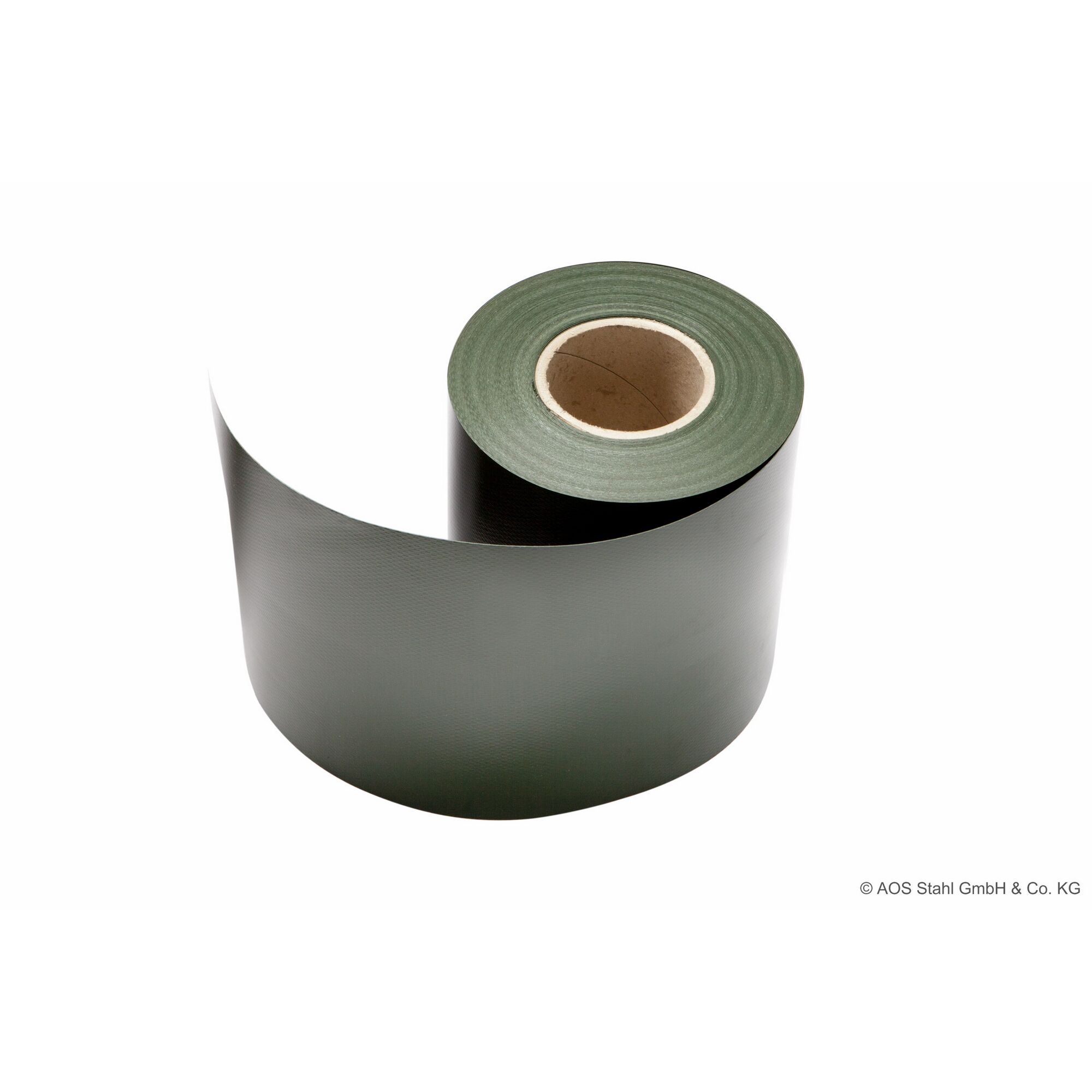 Grüne Sichtschutzrolle