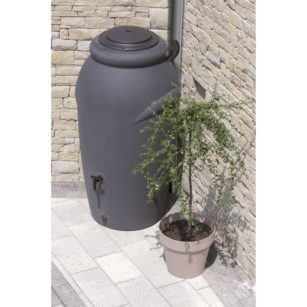 Regentonne 'Aqua Can' anthrazit 210 l