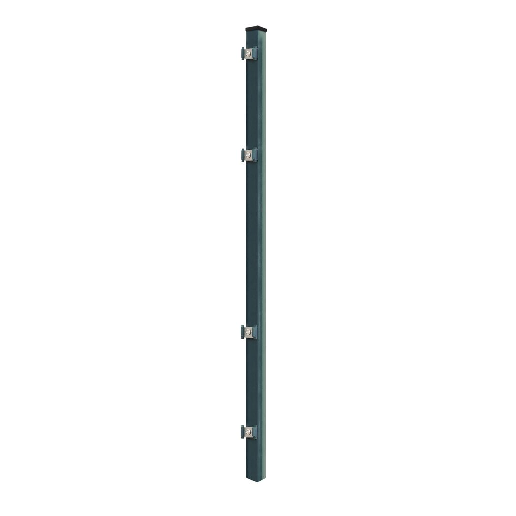Pfosten 4 x 4 x 191,5 cm anthrazit für Bodenplatte