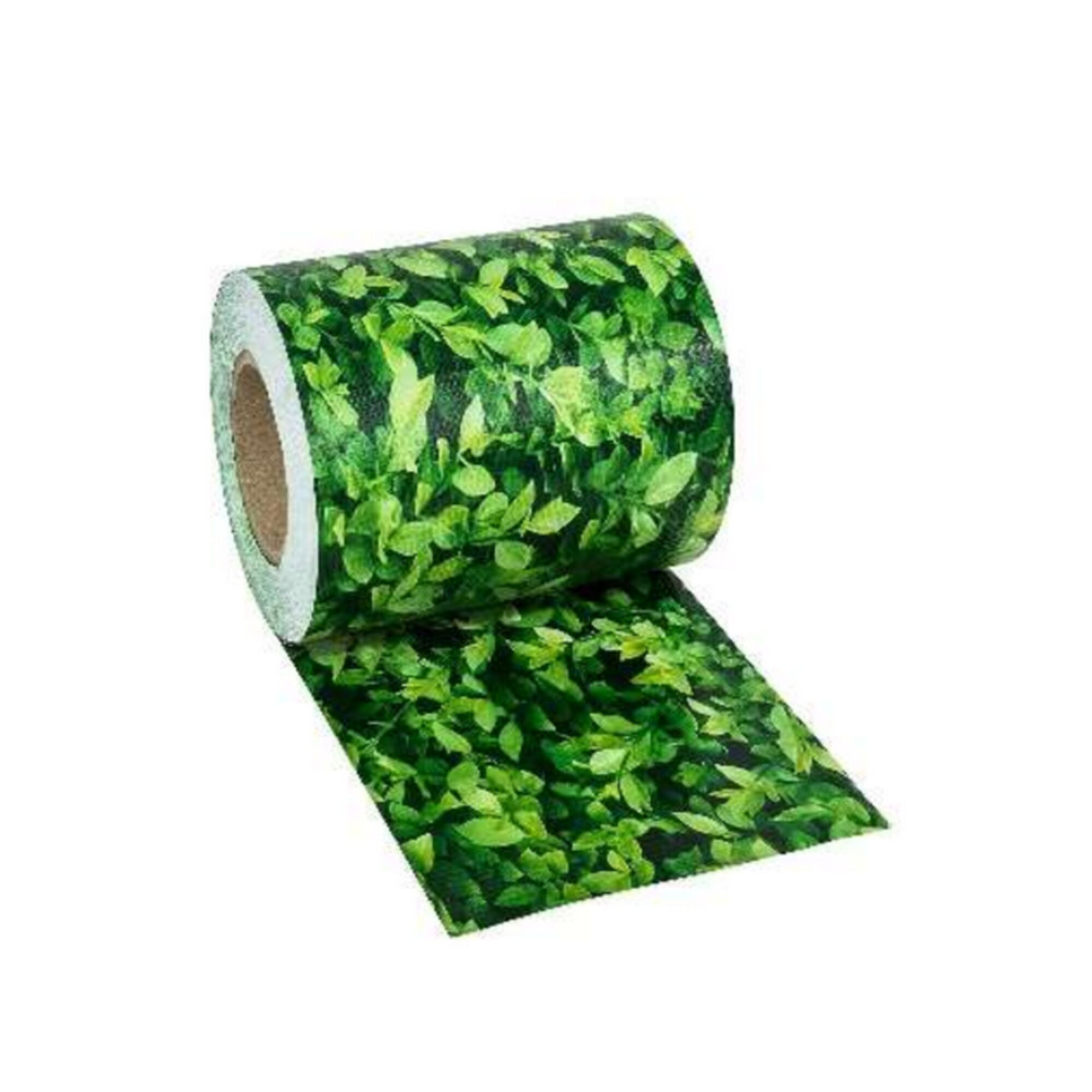 Rolle mit Sichtschutzstreifen in Blattoptik