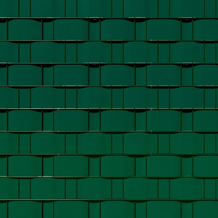 Grüner Sichtschutzzaun