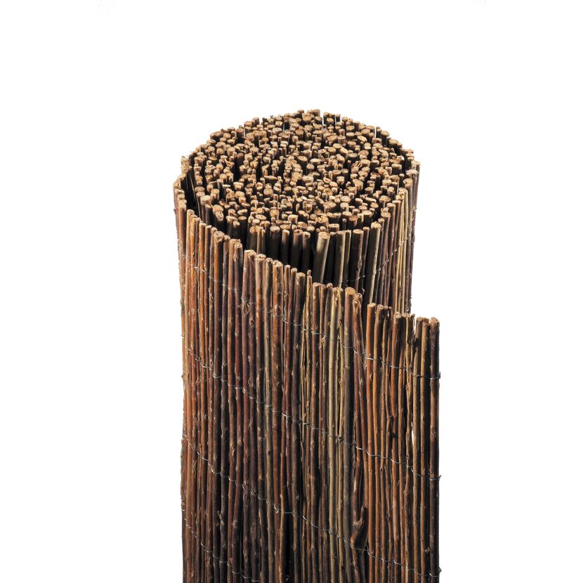 Aufgerollte Weidenmatte Provence