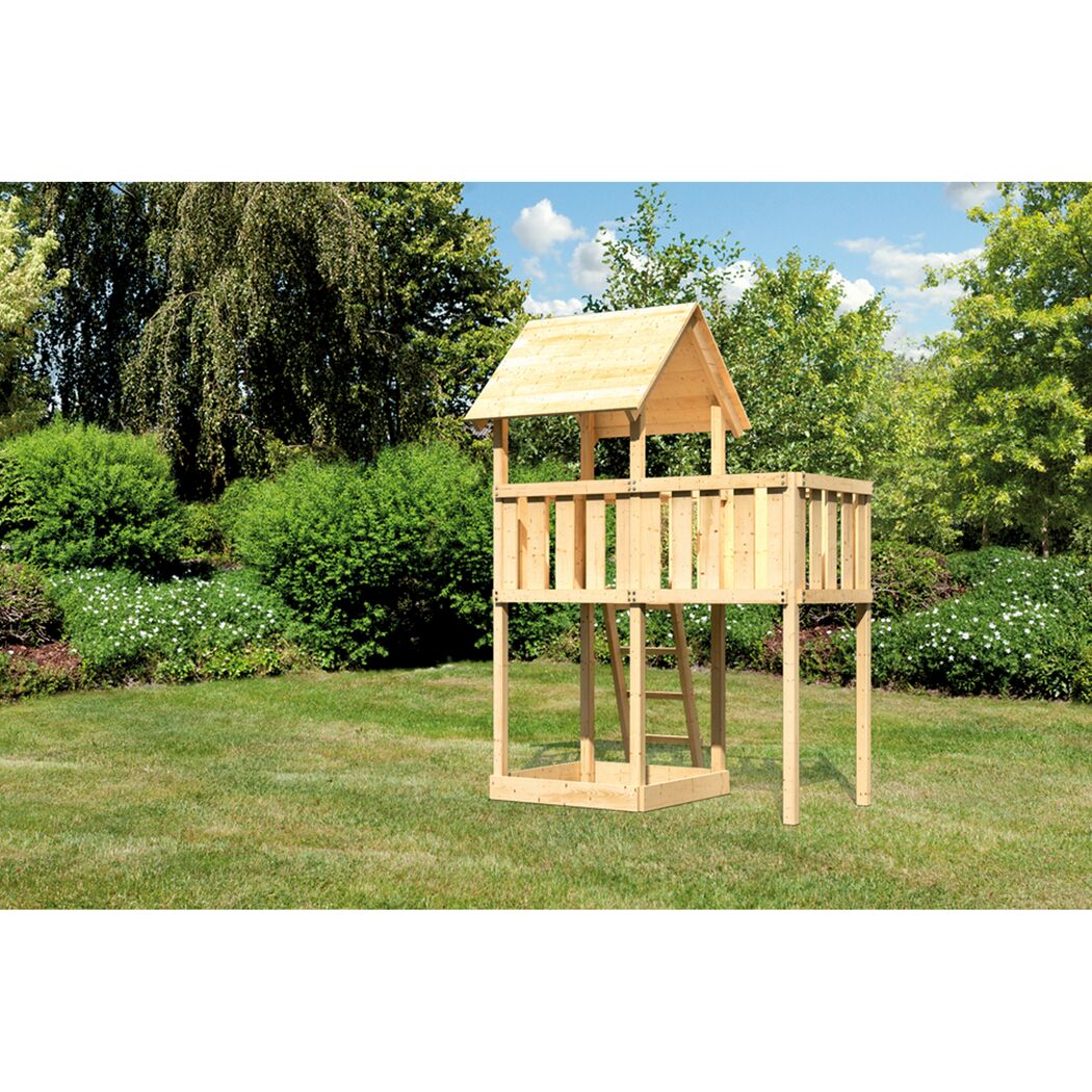 Spielturm Lotti mit Plattform Anbau