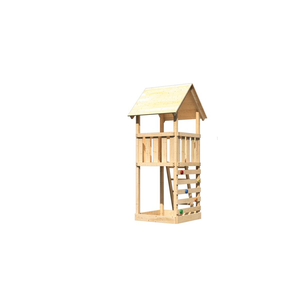 Kinderspielturm 'Lotti' Kletterwand , 107 x 107 x 291 cm