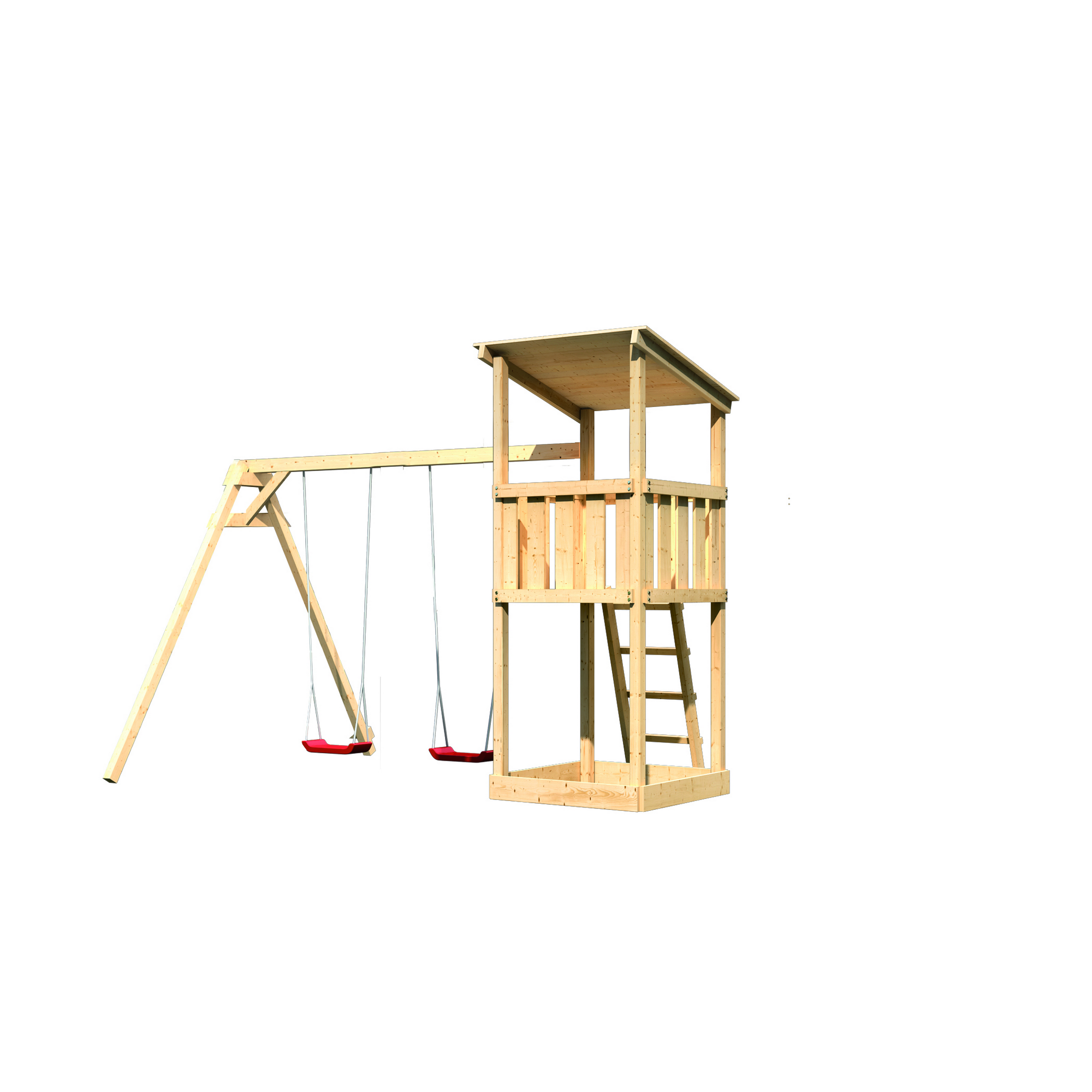 Spielturm 'Anna' Doppelschaukelanbau, 371 x 264 x 270 cm + product picture