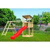 Spielturm Anna mit Rutsche und Schaukel