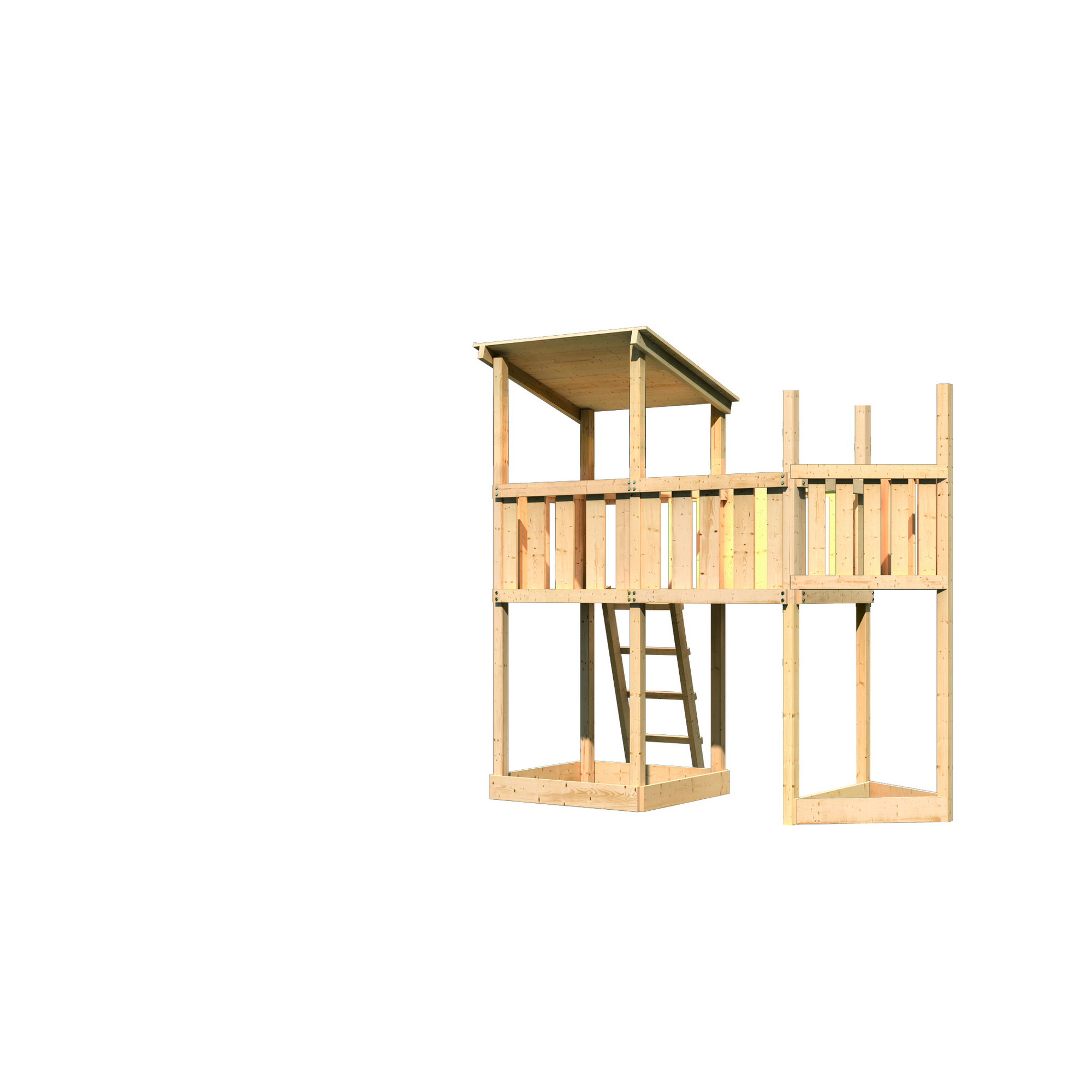 Spielturm 'Anna' Schiffsanbau oben, Anbauplattform, 287,5 x 107 x 270 cm + product picture