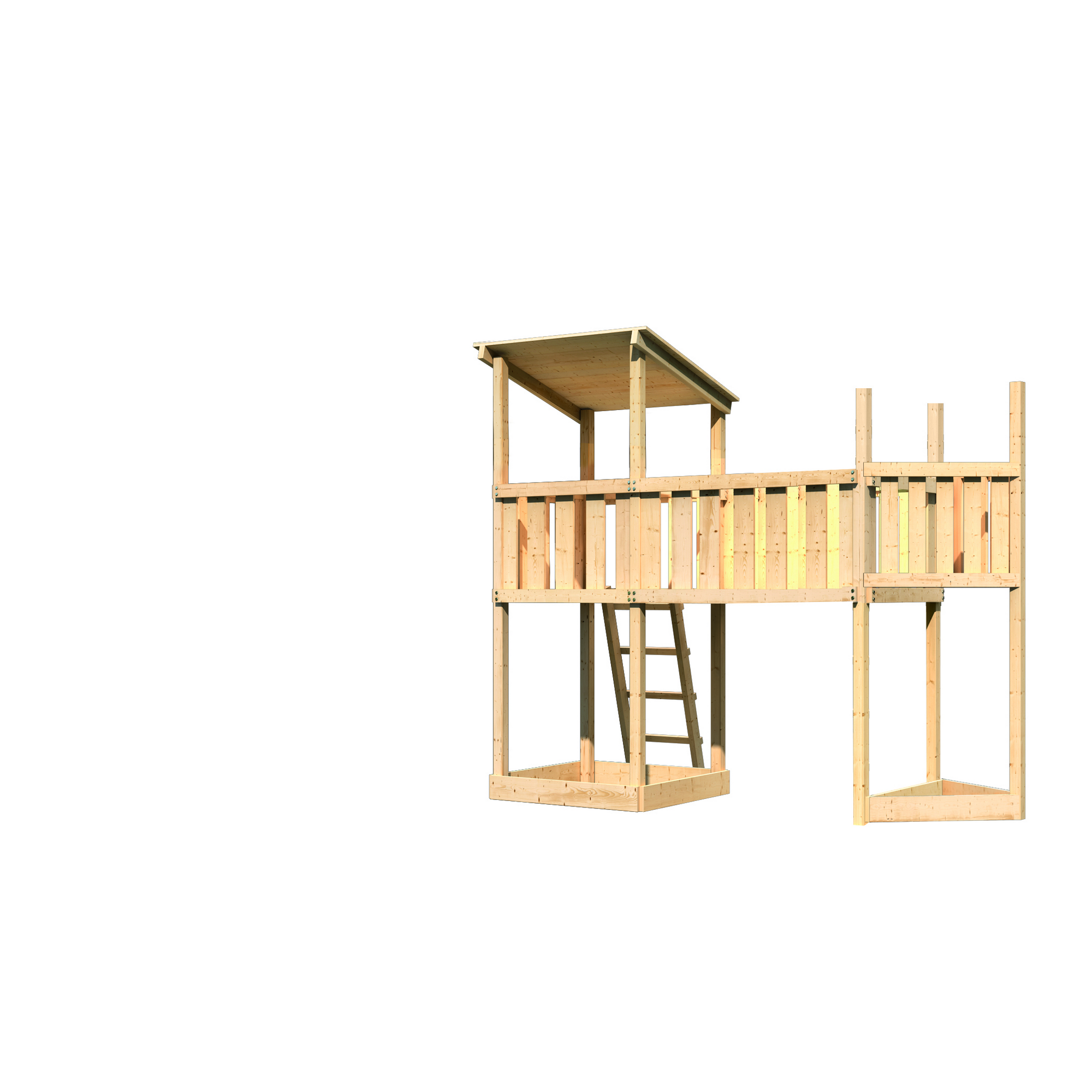 Spielturm 'Anna' Schiffsanbau oben, Anbauplattform XL, 287,5 x 107 x 270 cm + product picture