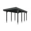 Grauer Carport Friesland.