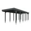Grauer Carport Friesland
